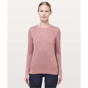 lululemon breeze by long sleeve shirt size 6